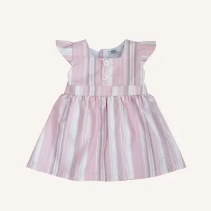 Vestido Oxford Listado Niña